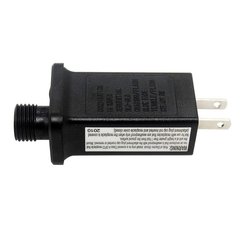 Dirduaid 30V 0.12A LED Controller with 8 Modes, JT-EL/FC300V0120-C Class 2 Power Supply Multifunctional Transformer, Low Voltage Transformer US Plug for LED Light (30v 0.12a) - Image 3